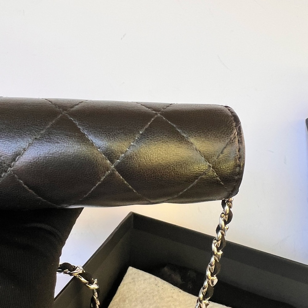 CHANEL GUSSET CLASSIC FLAP WALLET - Picture 13 of 15